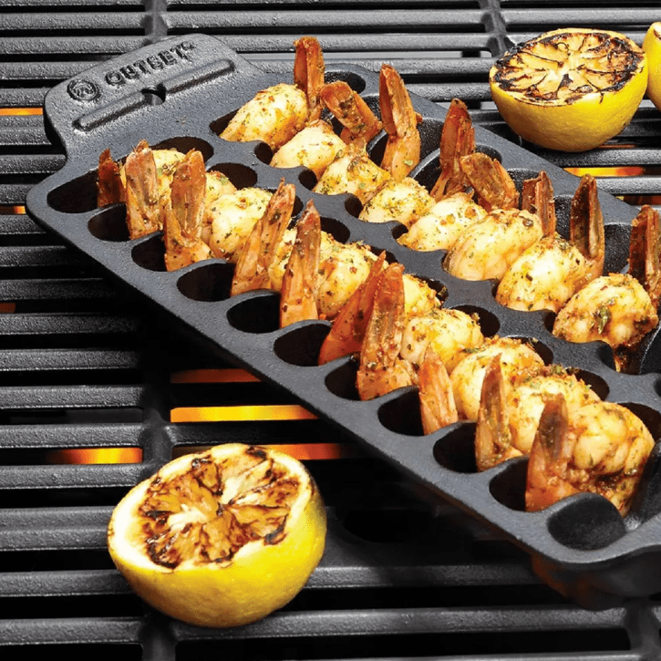 Fox Run Cast Iron Shrimp Grill Pan