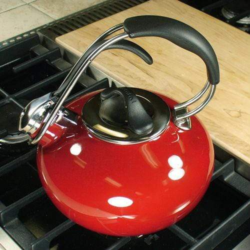 Chantal Teakettle Chantal Chili Red Loop Teakettle