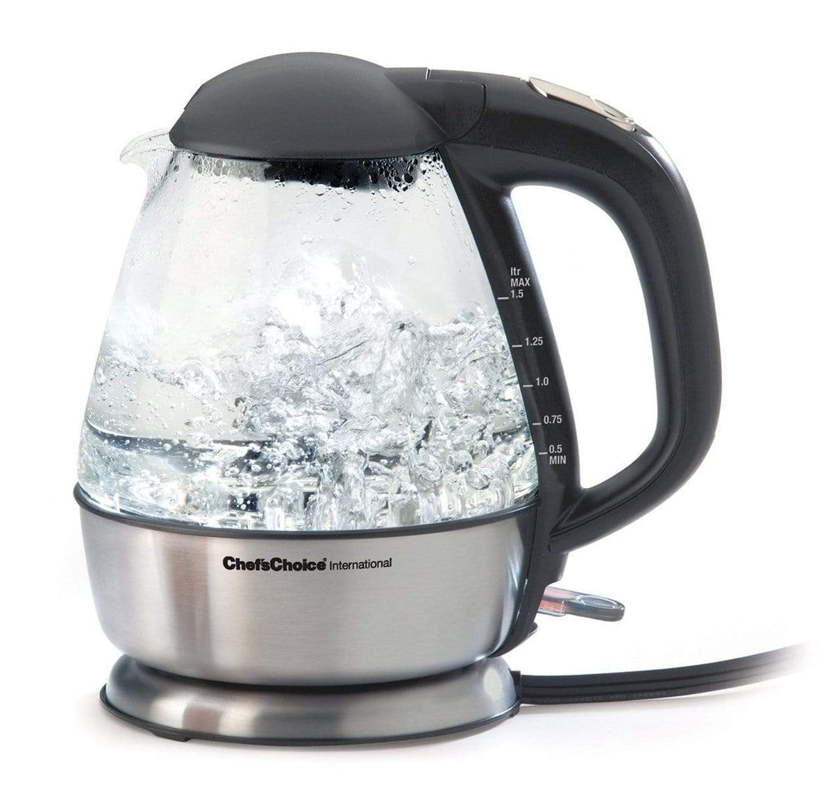 Chef&#39;sChoice Electric Kettle Chef&#39;sChoice 680 Electric Glass Kettle