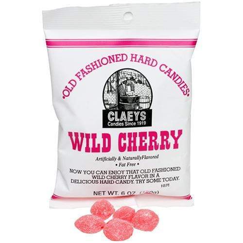 Claey's Hard Candy Claey's Wild Cherry Hard Candy 6 oz