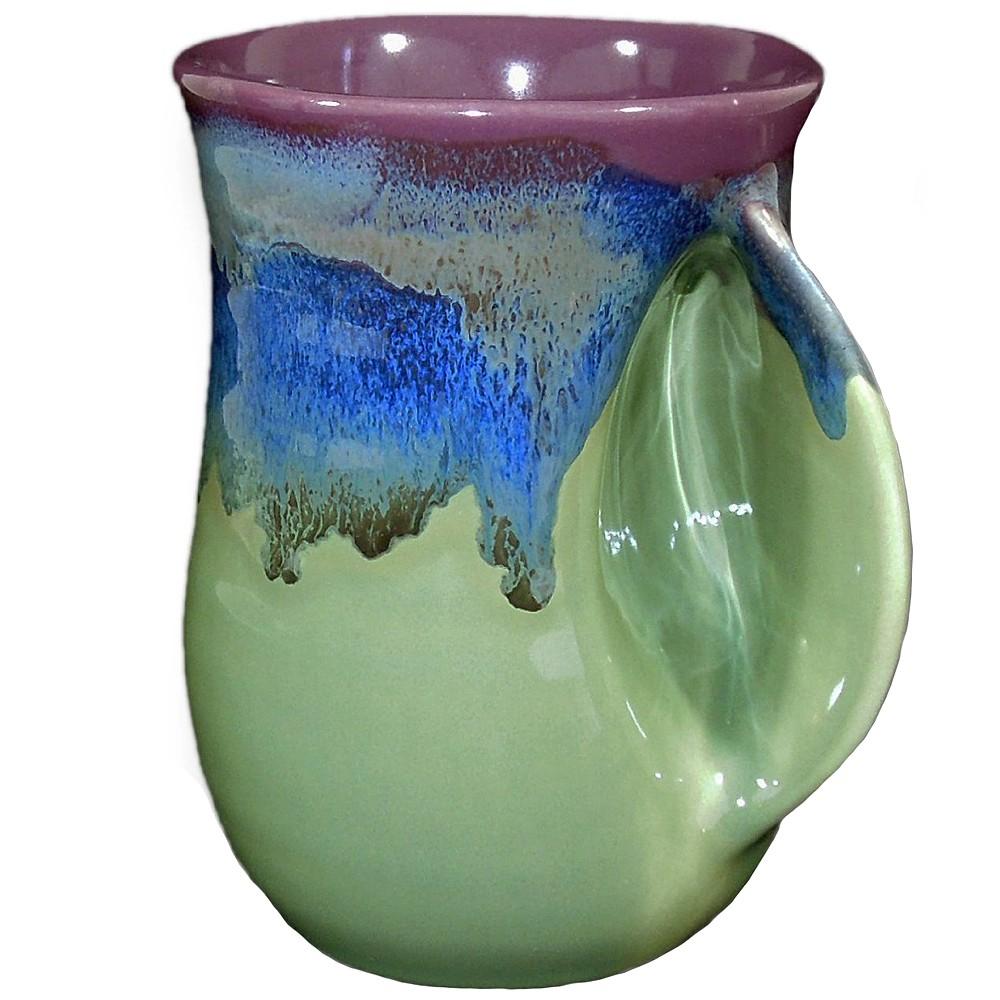 Clay In Motion Mug Clay In Motion 14 oz Mossy Creek Right Handwarmer Mug