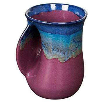 Clay In Motion Mug Clay In Motion 14 oz Purple Passion Left Handwarmer Mug