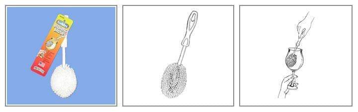 Brushtech Cleaning Tools Brushtech Goblet Washing Brush