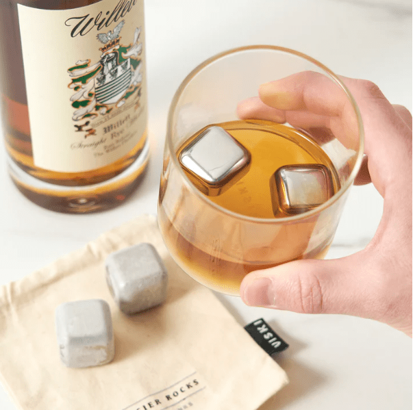 Viski Cocktail Accessories Viski Glacier Rocks Set of 4