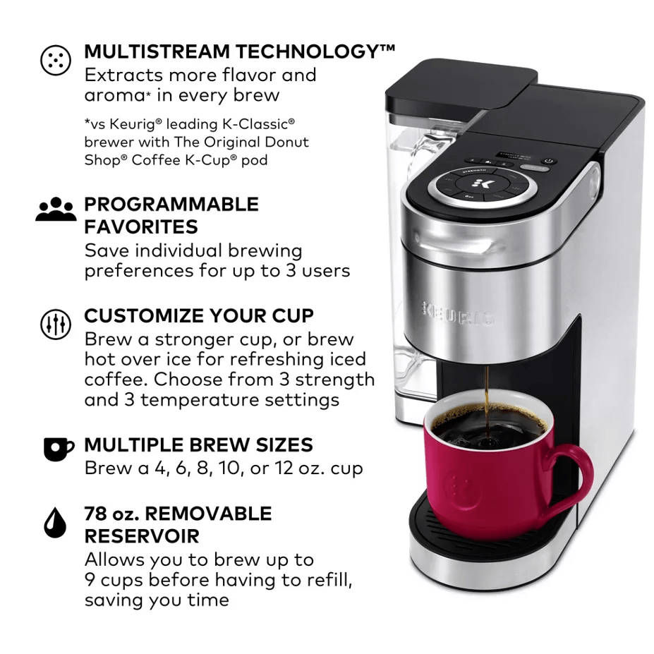 Keurig Coffee Maker Keurig K-Supreme Plus Single Serve Coffee Maker