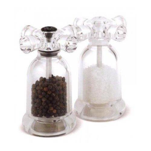 Cole &amp; Mason Mill Cole &amp; Mason Tap Acrylic Salt Mill and Pepper Mill Set