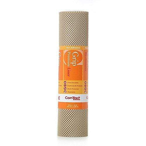 Con-Tact Shelf Liner Con-Tact 18" x 120" Taupe Premium Grip Liner