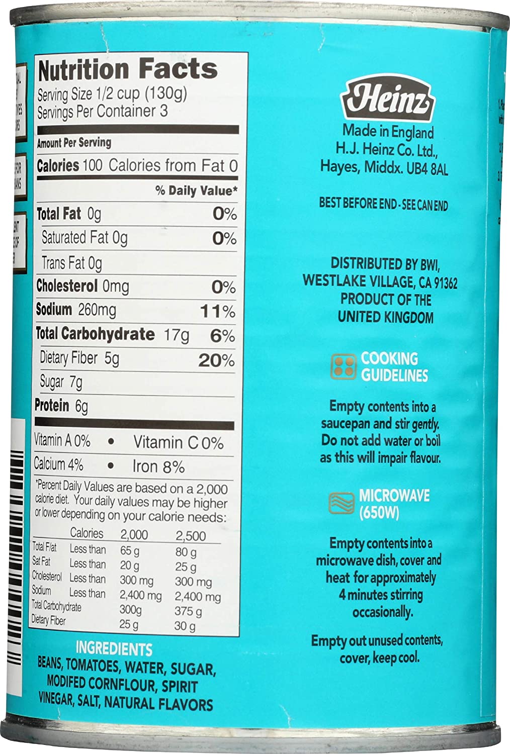 Henitz condiments Heinz Baked Beans 13.7 oz