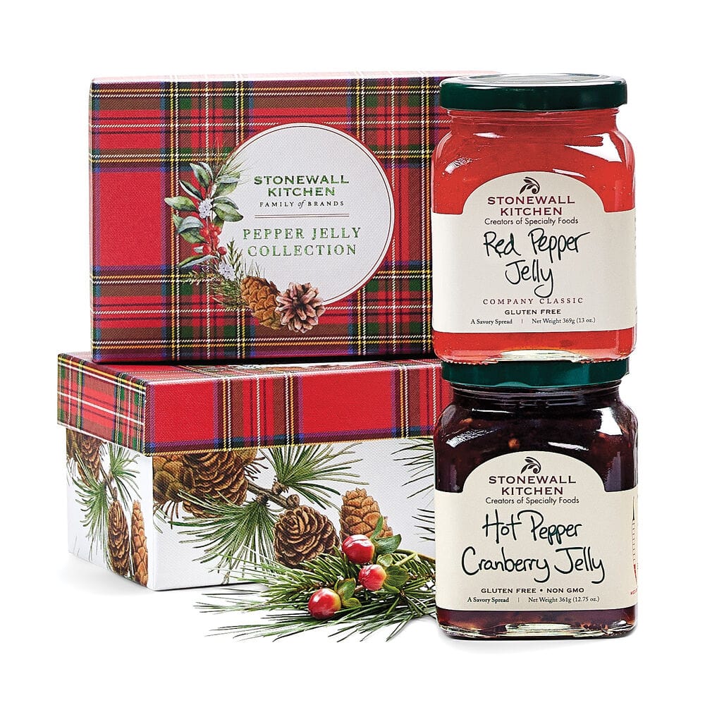 Stonewall Kitchen Condiments Stonewall Kitchen Holiday 2025 Pepper Jelly Collection Gift