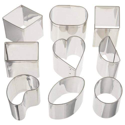 Ateco Cookie Cutters Ateco 9 piece Petit Four Cutters