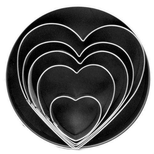 Fox Run Cookie Cutters Fox Run Heart Cutter Set