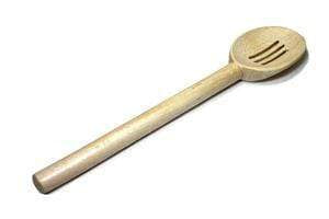 Kitchen & Company Cooking Spoons 12in Beech Slotted Spoon