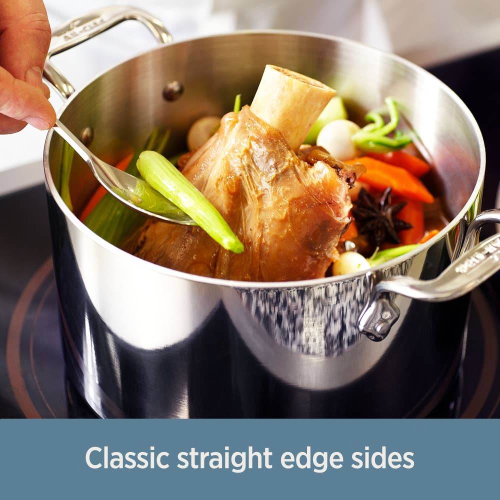 All-Clad Cookware Sets All-Clad D3® Tri-Ply Stainless-Steel 14-Piece Cookware Set