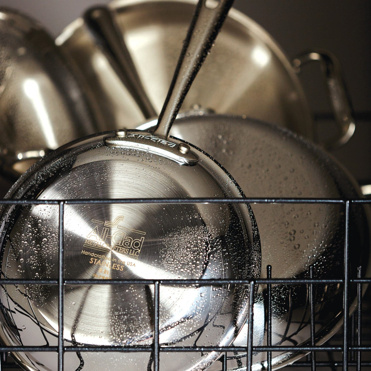 All-Clad Cookware Sets All-Clad D3® Tri-Ply Stainless-Steel 14-Piece Cookware Set