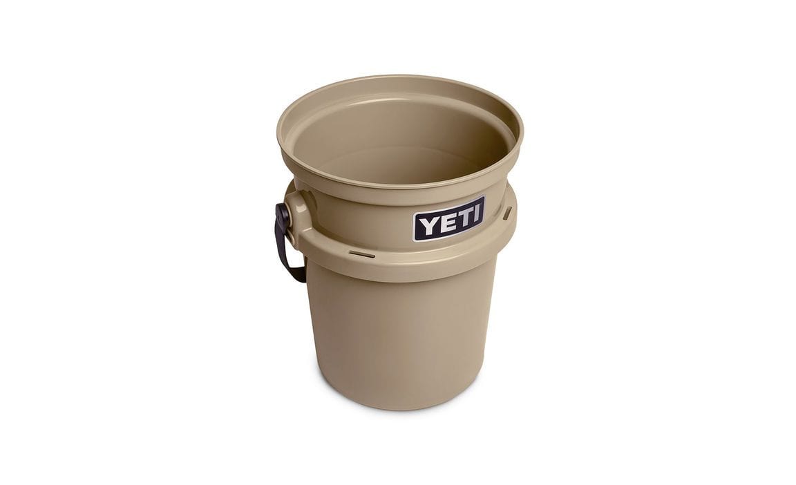YETI Cooler YETI LoadOut Utility Bucket Tan