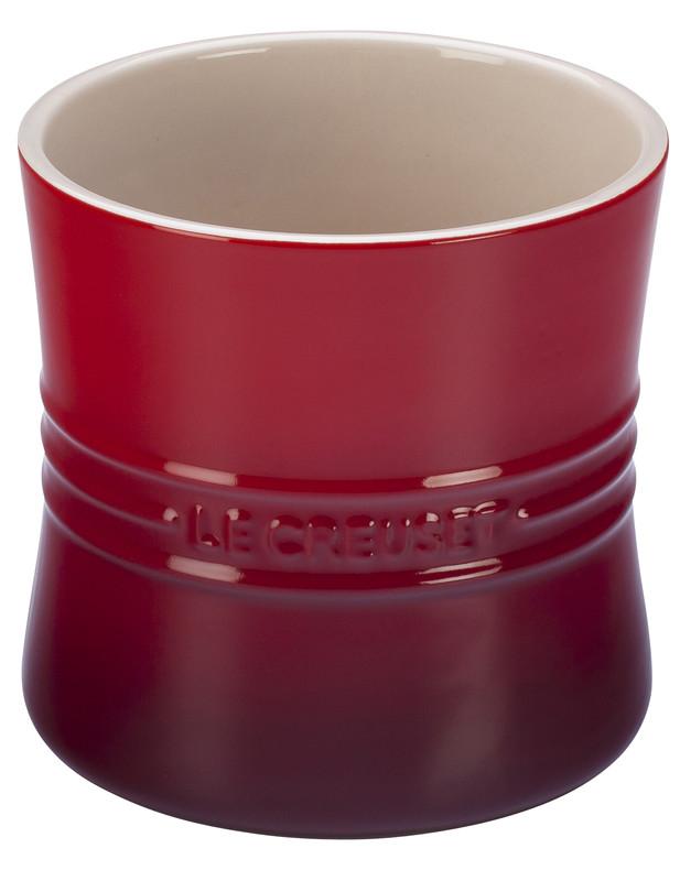 Le Creuset Countertop Organization Le Creuset Large Tool Crock - Cherry Red