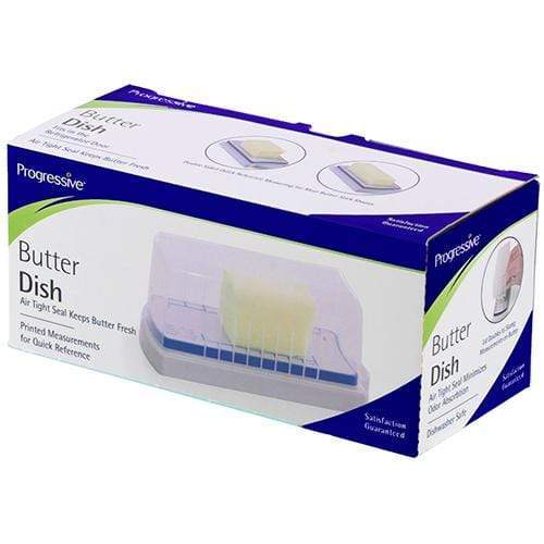 Progressive Countertop Organization Progressive Clear Plastic Butter Keeper Dish
