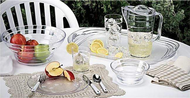 CreaticeWare Plate CreativeWare 10 in. Acrylic Dinner Plate