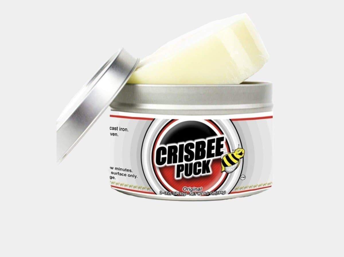 Crisbee Cast Iron Seasoning Puck 3.25 oz - Kitchen & Company