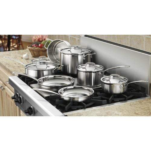 Cuisinart MultiClad Pro Stainless Steel 12 Piece Cookware Set - Reading  China & Glass