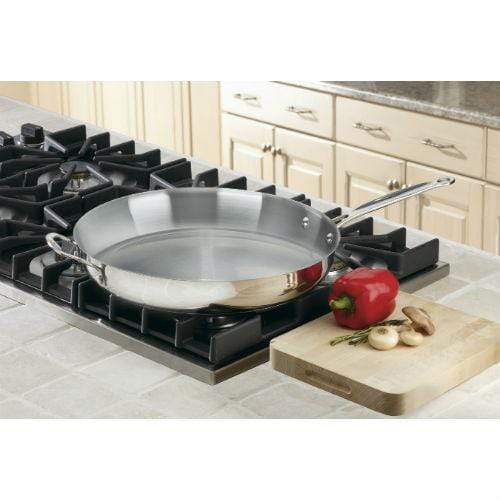 Cuisinart Fry Pans & Skillets Cuisinart Stainless Steel 14in Open Skillet w/Helper Handle