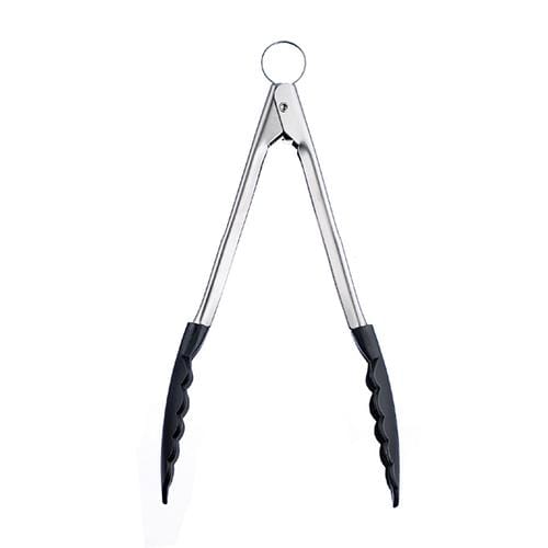 Oneida Set Of 2 Locking Tongs 9 And 12 Inch Silicone Heads