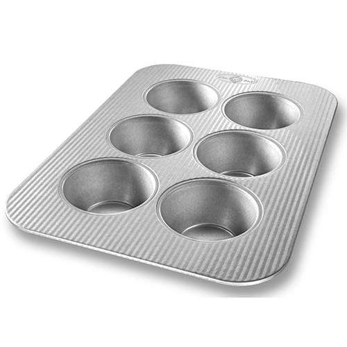 USA Pan Cupcake & Muffin Pans USA Pan 6 Cup Jumbo Muffin Pan