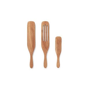 Fox Run Cutlery Acacia Wood Spurtle Set 3 Pieces