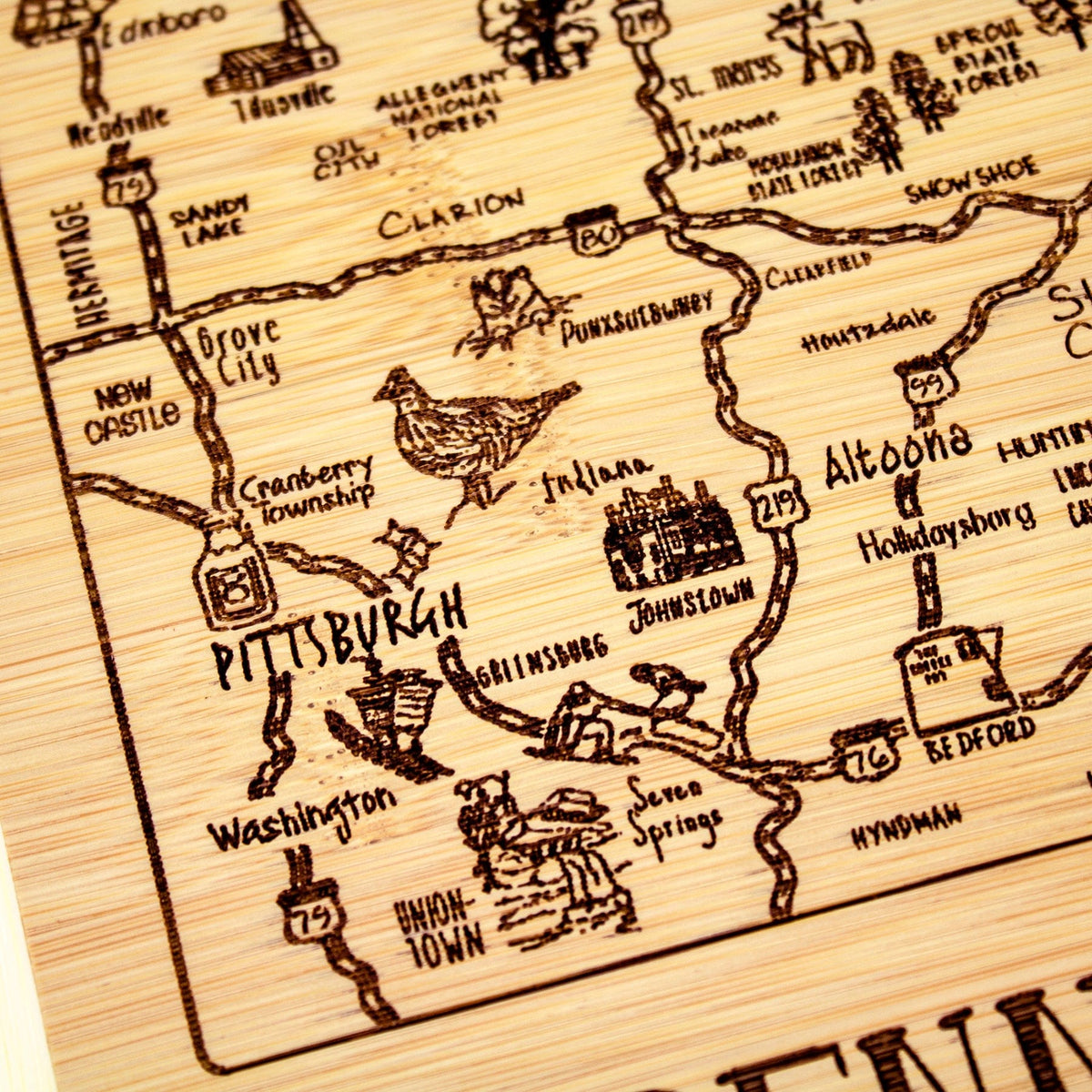Totally Bamboo Cutting Boards A Slice of Life Pennsylvania Serving and Cutting Board