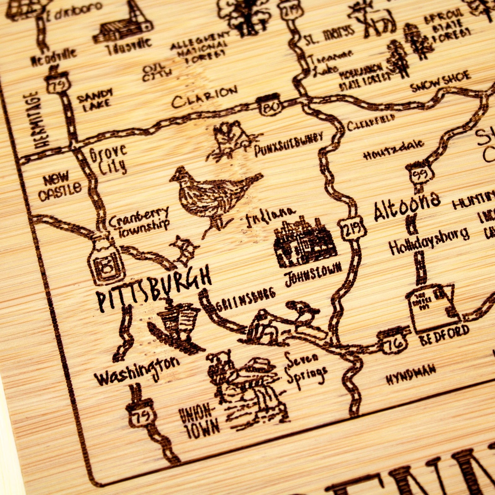 Totally Bamboo Cutting Boards A Slice of Life Pennsylvania Serving and Cutting Board