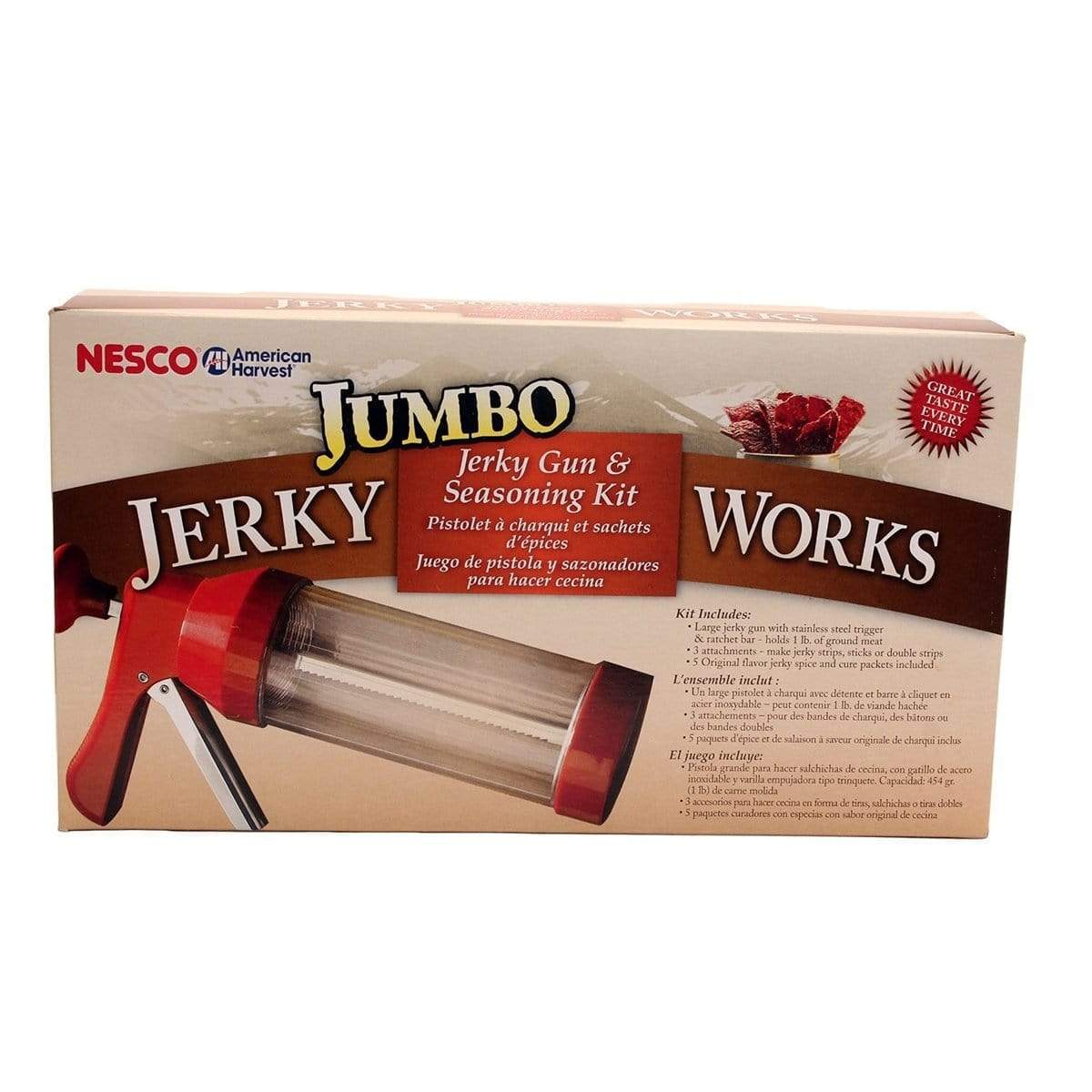 Kitchen & Company DIY Jumbo Jerky Gun with Kit