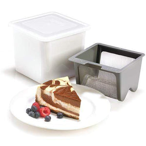 Cuisipro Yogurt Cheese Greek Yogurt Maker Reading China Glass