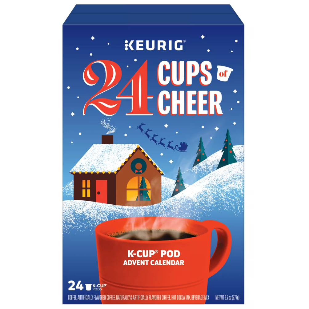 Keurig® 24 Cups of Cheer Advent Calendar Reading China & Glass