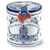 Belgian Chocolate Dutch Caramel Stroopwafel Gift Tin 8 pc