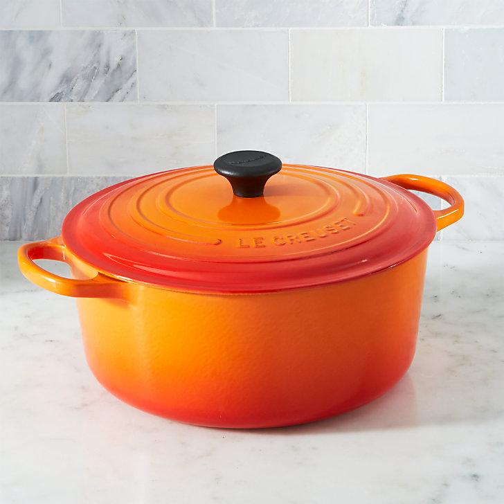 Le Creuset Dutch Ovens & Braisers Le Creuset 9 Qt Round Dutch Oven - Flame