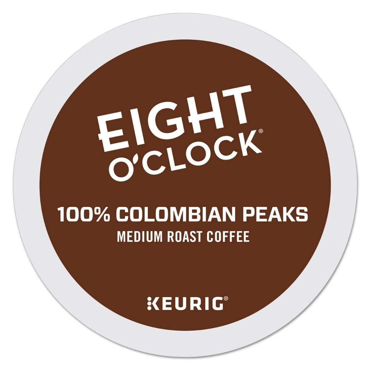 Eight O'Clock Coffee Coffee Eight O'Clock Coffee Colombian Peaks K-Cup Coffee - 24 Count Box