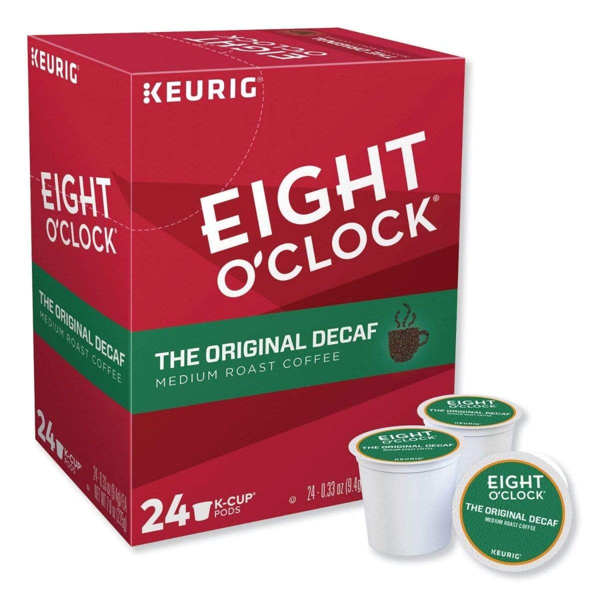 Eight O&#39;Clock Coffee Coffee Eight O&#39;Clock Coffee The Original Decaf K-Cup Coffee - 24 Count Box