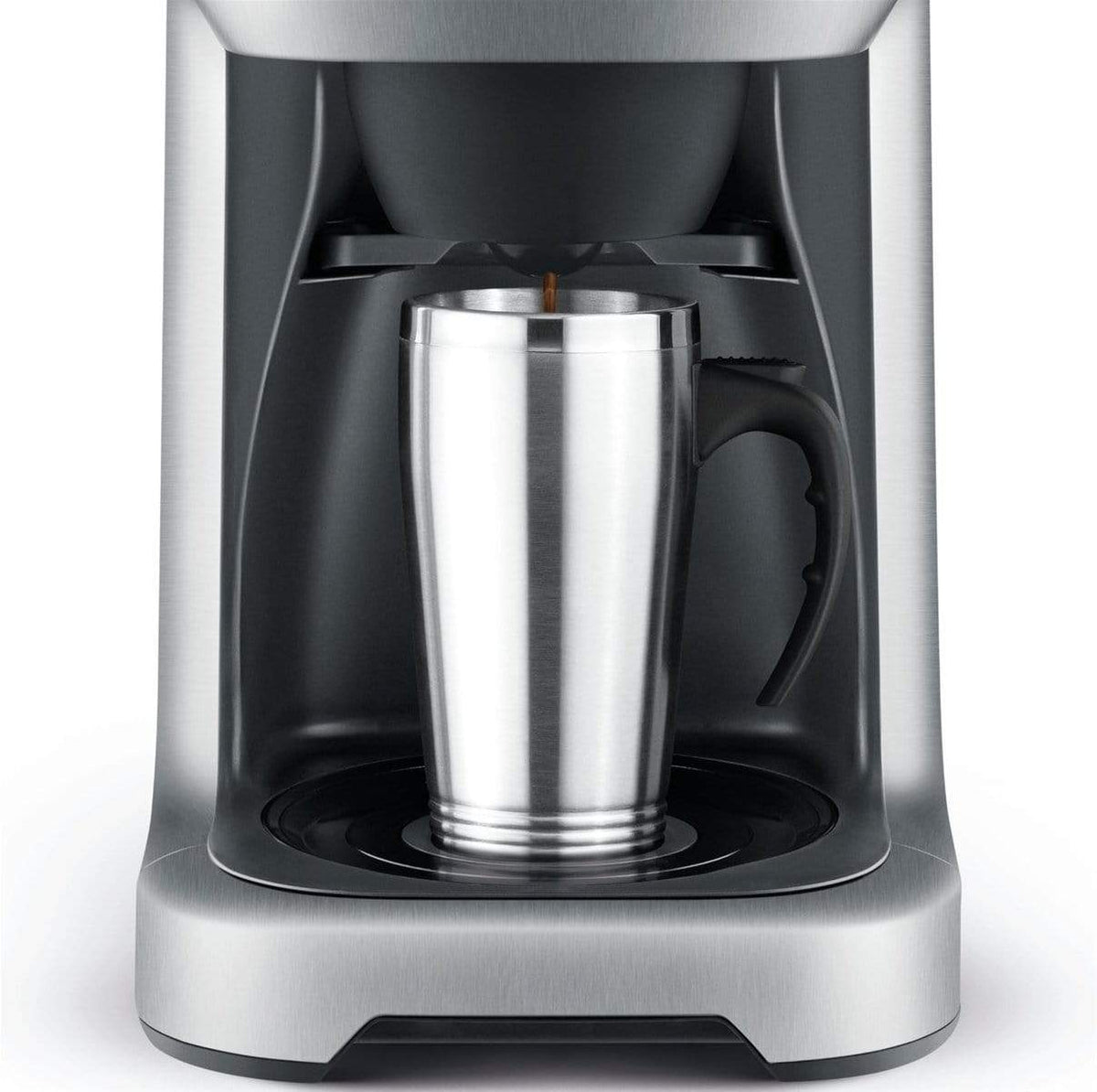Breville Electric Coffee Maker Breville Grind Control Coffeemaker, Silver