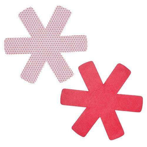 Envision Cookware Accessorie Envision Home Kitchen Cooking Guards - Red (Set Of 3)