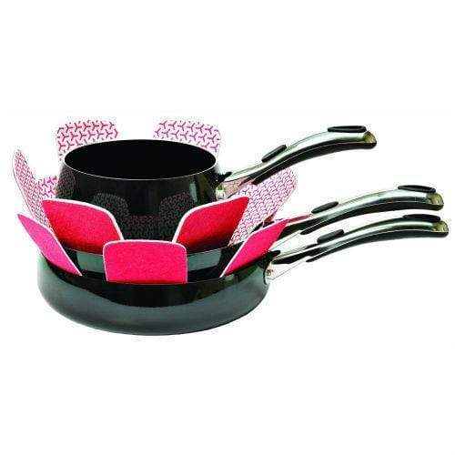 Envision Cookware Accessorie Envision Home Kitchen Cooking Guards - Red (Set Of 3)