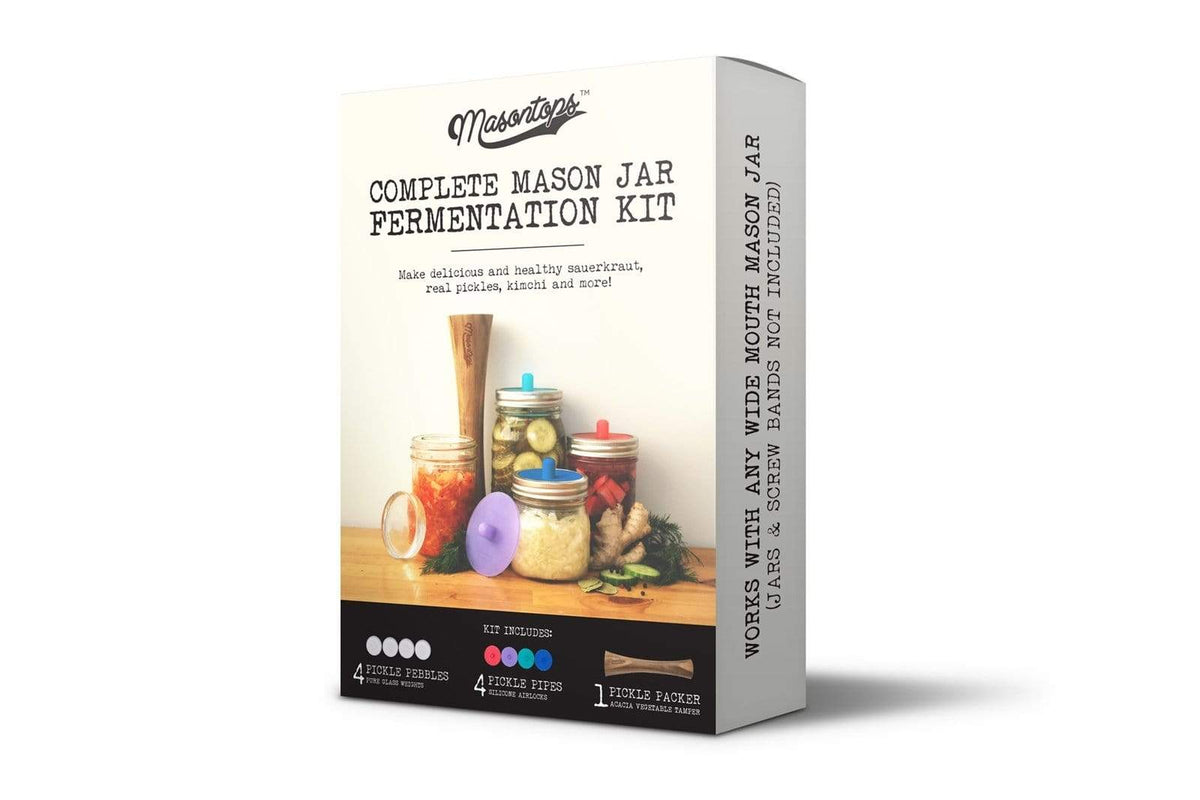 Masontops Fermenting Masontops Complete Mason Jar Fermentation Kit
