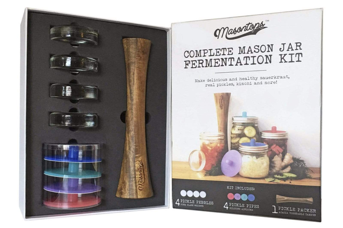 Masontops Fermenting Masontops Complete Mason Jar Fermentation Kit