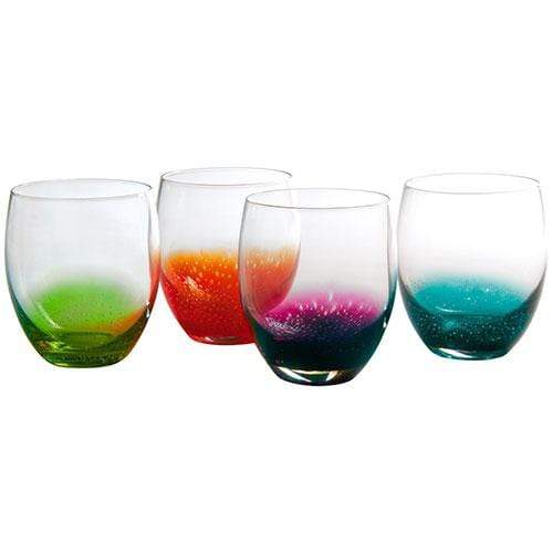 Fizzy Cocktail Glass Fizzy 18oz Double Old Fashioned Glass (Set Of 4)