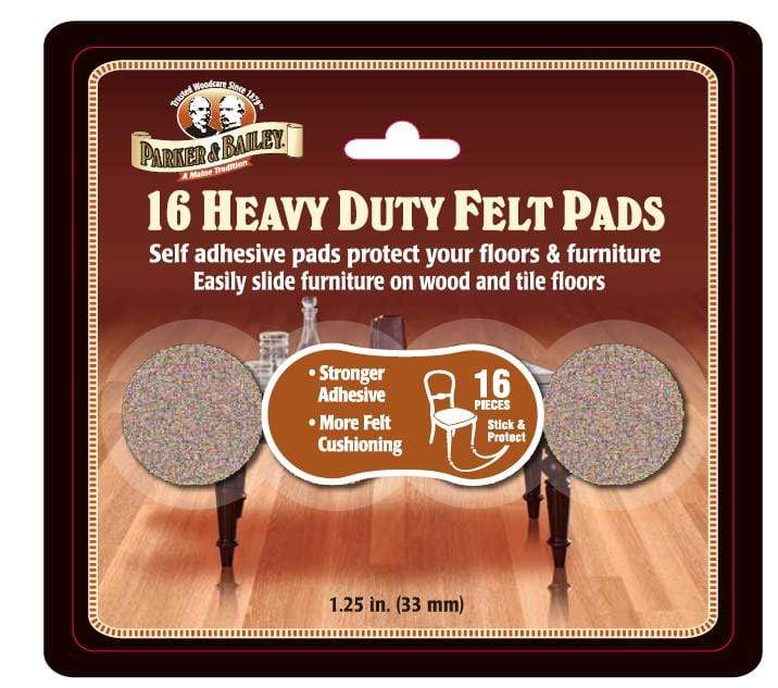 Parker & Bailey Floor Mats Parker & Bailey Heavy Duty Felt Furniture Pads - 16 Ct.