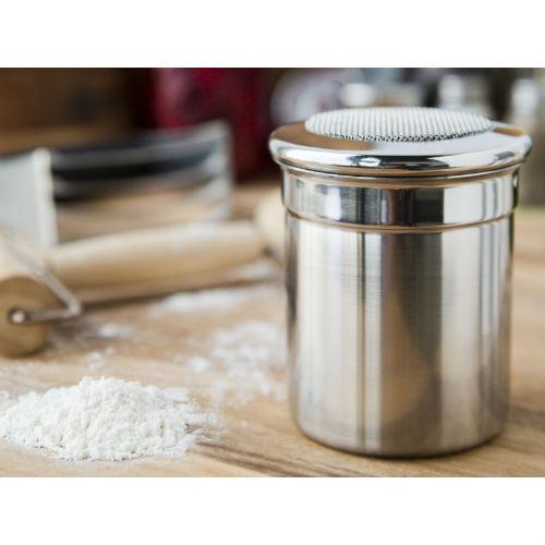 Fox Run Shaker Fox Run 2.75&quot; Stainless Steel Mesh Top Shaker