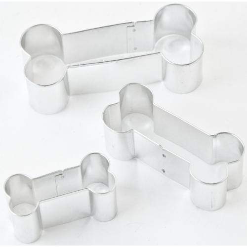 Fox Run Cookie Cutter Fox Run Dog Bone Cookie Cutter Tin (Set Of 3)