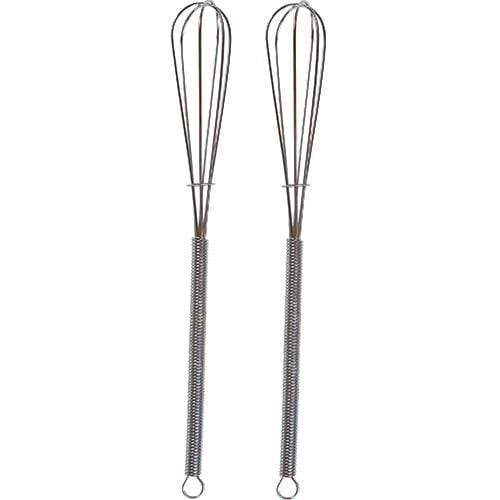 Fox Run Set of 3 Stainless Steel Wire Balloon Whisks, 8 inch, 10 inch and 12-Inch