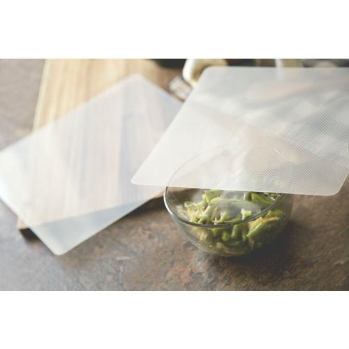 Fox Run Microwave Cookware Micro-Tops Splatter Guard Set of 2