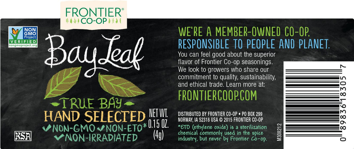 Frontier Co-Op Frontier Co-Op Bay Leaf Whole 0.15 oz