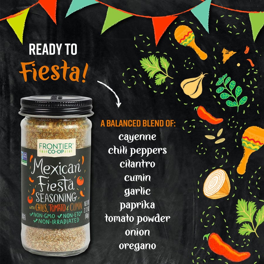 Frontier Co-Op Frontier Co-Op Mexican Fiesta Seasoning 2.12 oz